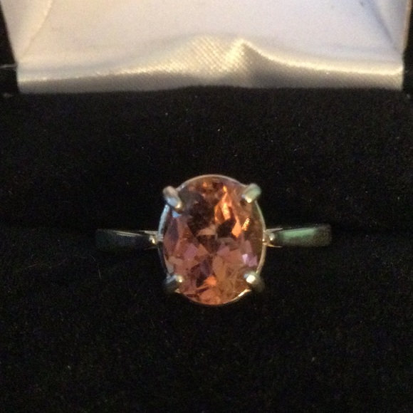 Atlanta Gm & Mineral Show Jewelry - Rare Genuine Pink Tourmaline Ring